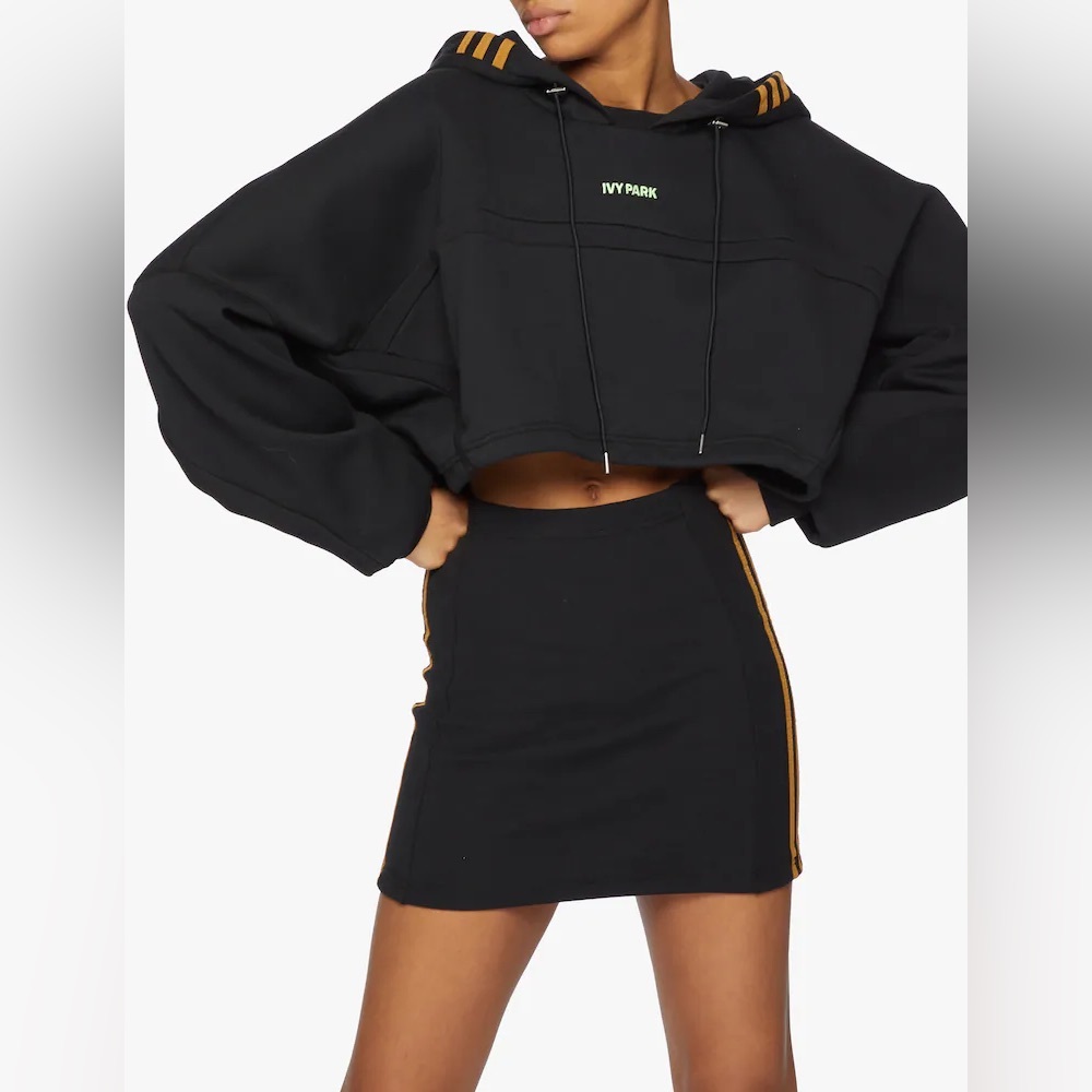Ivy Park X Adidas- Hooded Cut Out Dress